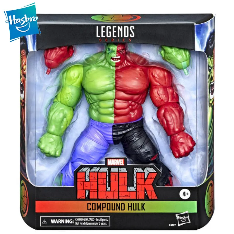 

Hasbro Marvel Legends Series Red Green Compound Hulk Avengers Infinity Character Action Figure Limited Collect Model Kids Toys
