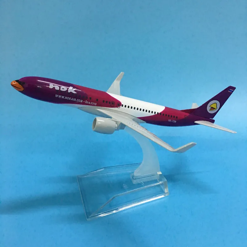 16 см сплав металла тайский NOK B737 Air Airlines Boeing 737 Airways модель самолета l w стенд самолет