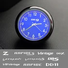 Автомобильные часы с орнаментом, автомобильные электронные кварцевые часы, вентиляционное отверстие, зажим для выходного отверстия для Aston Martin DBX DBS V12 DB11 DB9 AMR, автомобильные аксессуары