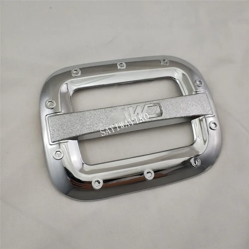 Крышка автомобильного топливного бака хромированная крышка ABS для Toyota Vanguard 4WD 2010