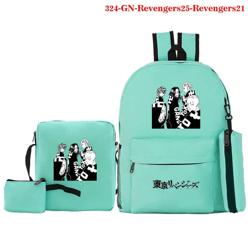 

Сумки через плечо с рисунком из аниме «Мстители Токио», детская школьная сумка, модная сумка для карандашей, школьная сумка с рисунком «Мсти...