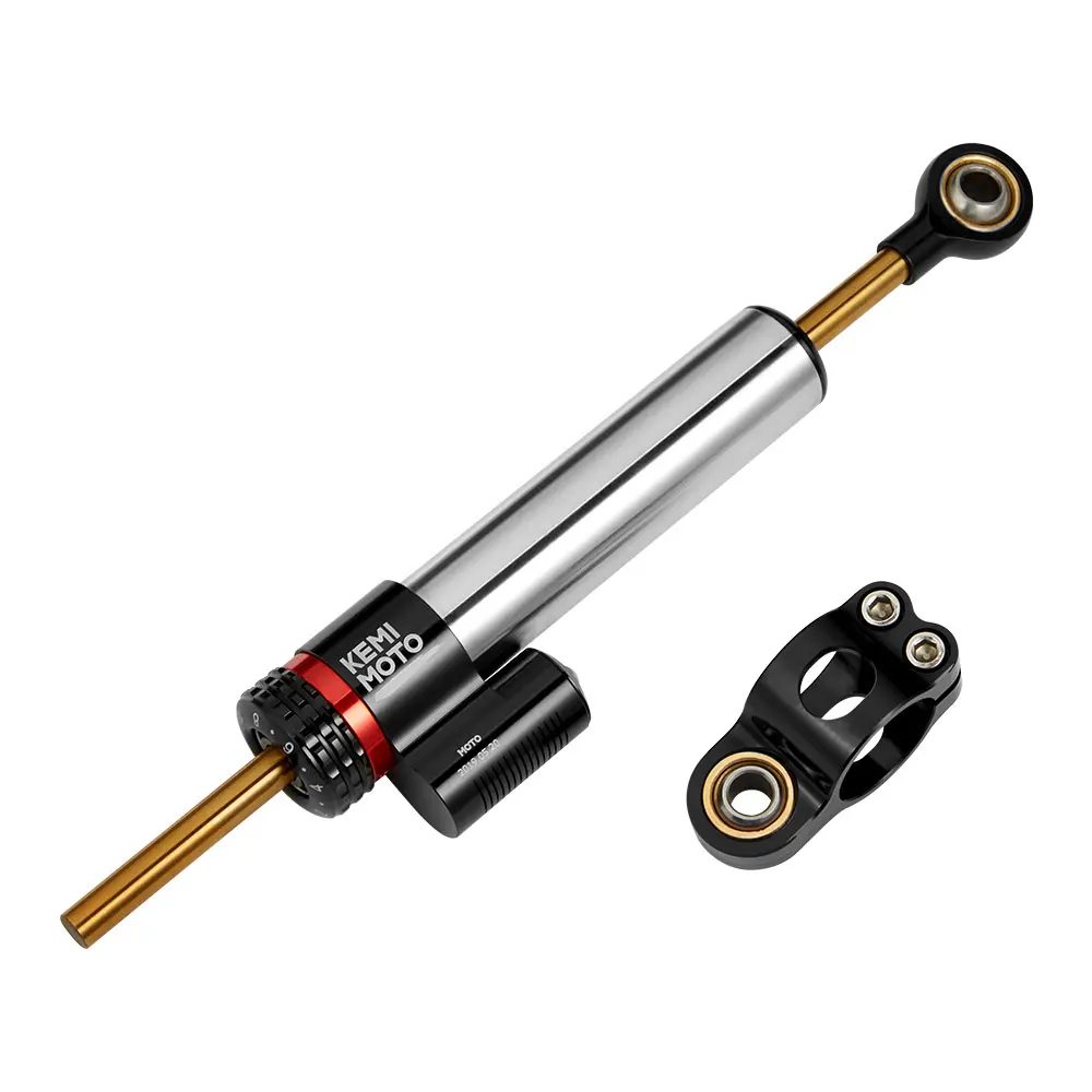 Steering Damper Универсальный мотоциклетный Регулируемый рулевой демпфер стабилизатор для Yamaha MT07 MT09 для YZF R3 для KAWASAKI Z900 Z800 для BMN - Цвет: Steering Damper