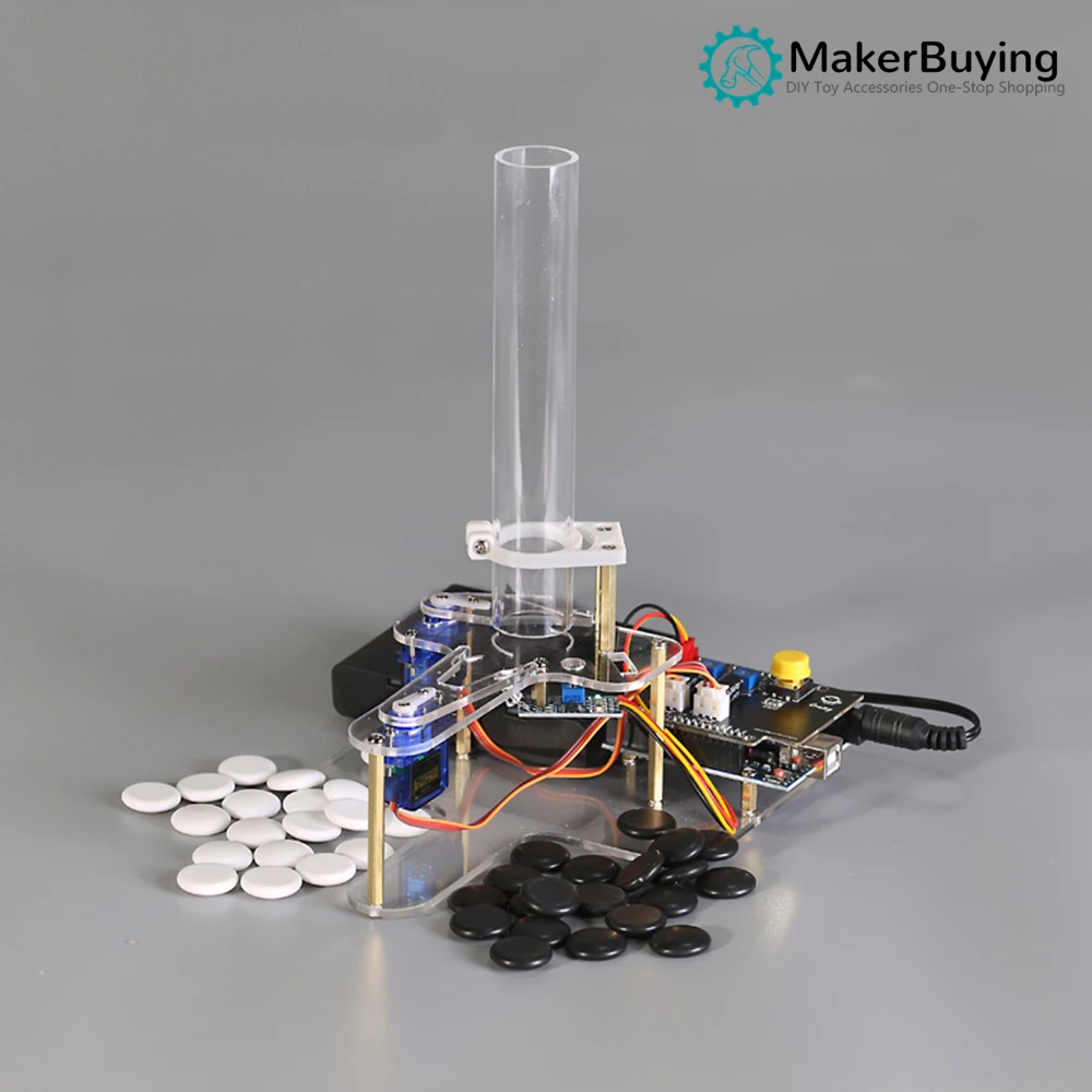 Сортировщик цветов Arduino DIY сортировка черно-белых шахматных предметов Обучающий