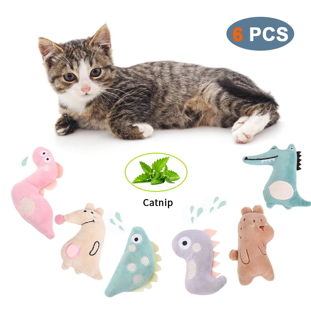 Игрушки в виде кошачьей мяты забавные рандомные игрушки для домашних животных