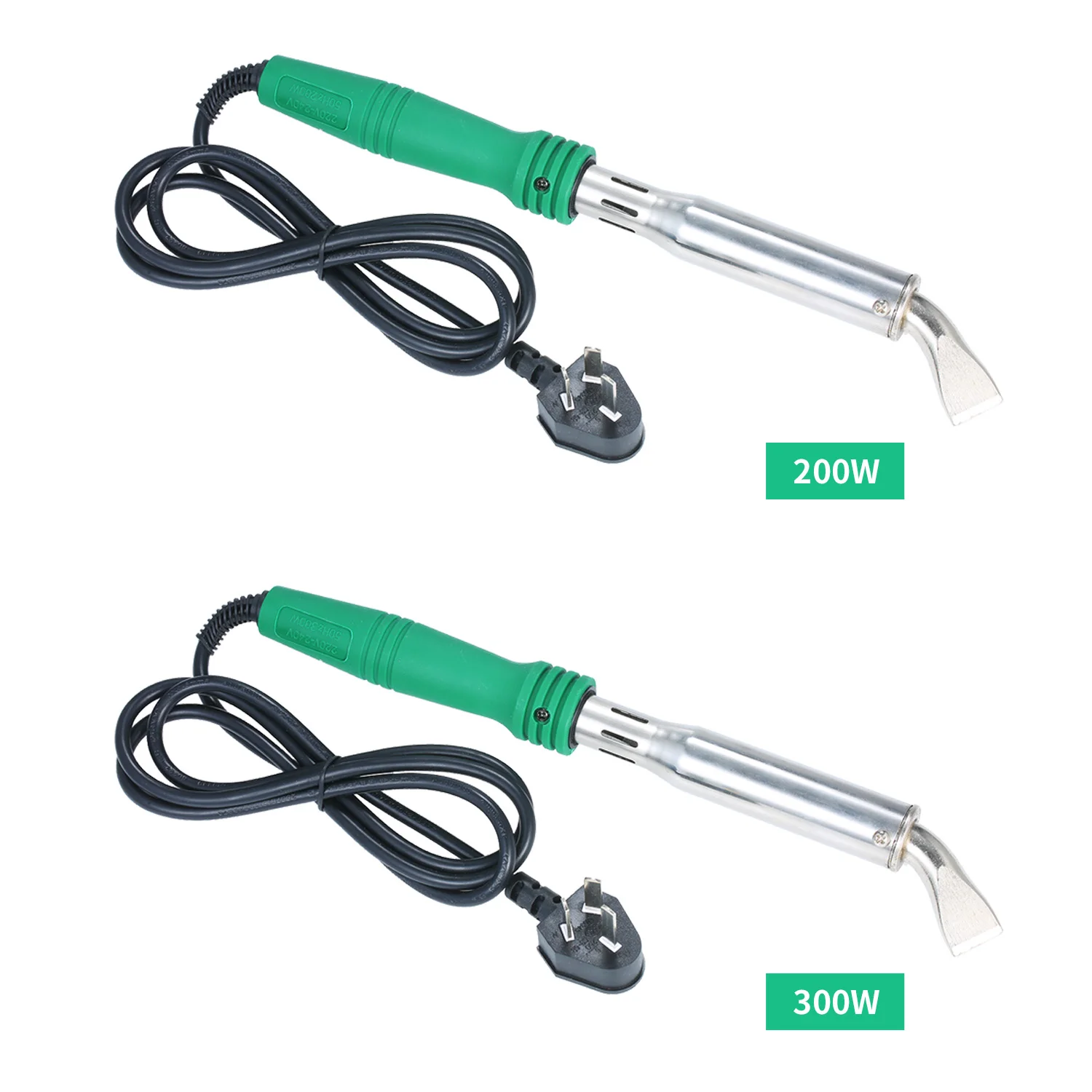 Электрический паяльник 200 Вт/300 Вт внешний резиновый с нагревом постоянной