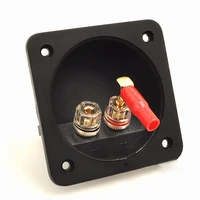 opening 68mm crystal pure copper binding post speaker junction box power amplifier speaker wiring board audio diy accessories