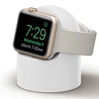 Силиконовый Держатель зарядного устройства для Apple Watch 6 5 4 3 2 1 SE iWatch ремешок держатель зарядного устройства 44 мм 40 мм 42 мм 38 мм аксессуары для Apple Watch