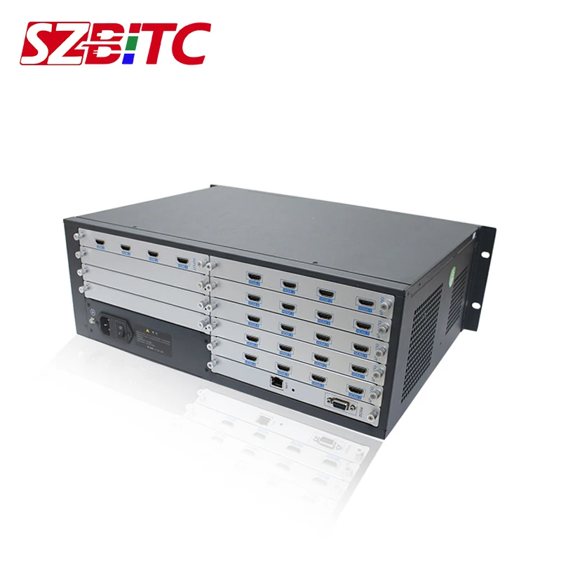 Настенный видеоконтроллер SZBITC 4x12 4x16 4x20 HDMI матрица 4 в 20 выход Сращивание Большой