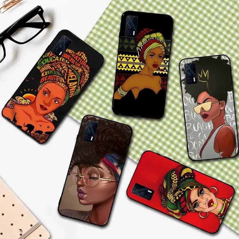 

Colorful Art African Girl Phone Case for Xiaomi MI6 MI8 MI9 MI10 MI11 MI8se MI9se mi10pro MI6x pro ultra note cover
