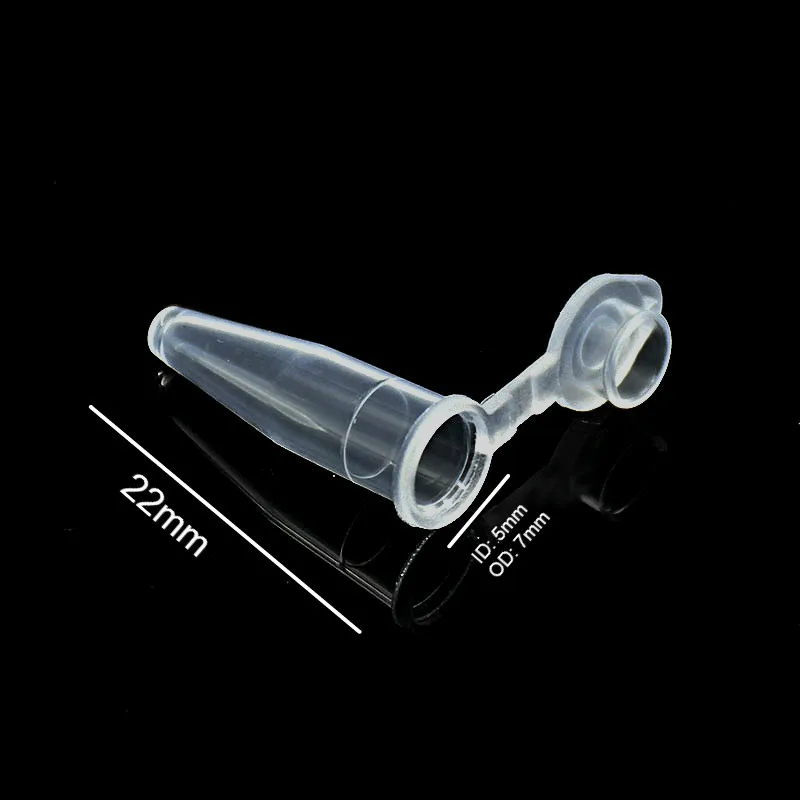 ПЦР трубка центробежная 0 2 мл прозрачная лабораторная центрифужная 200 ul нижний