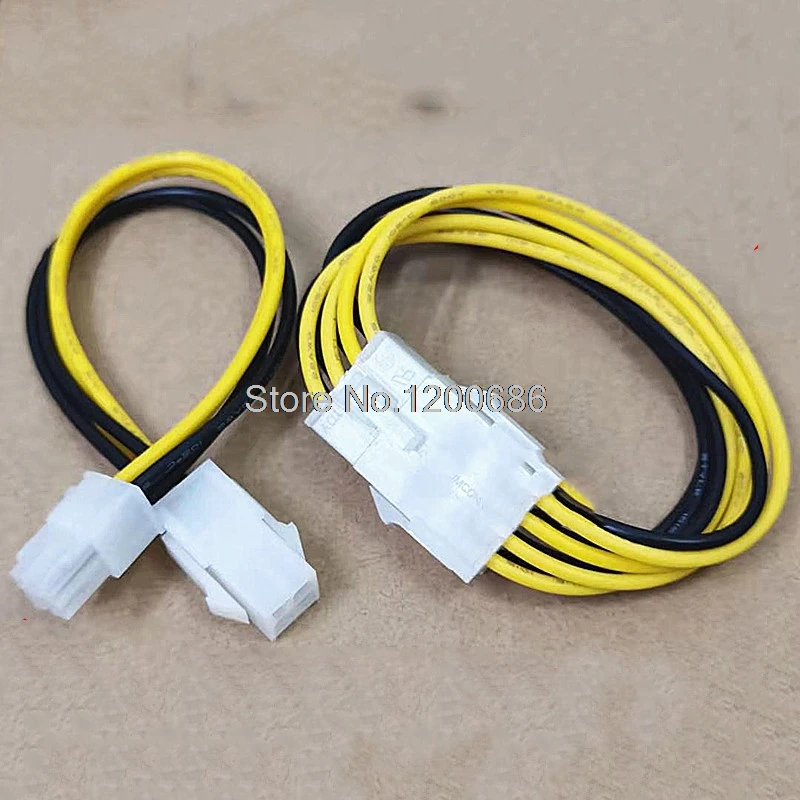 4PIN 18AWG 30CM Extension Cable 4.2 Molex 5557 Series mm Mini-Fit Jr. 2x1pin 39012040 4 pin 2*2pin 4p wire harness | Обустройство