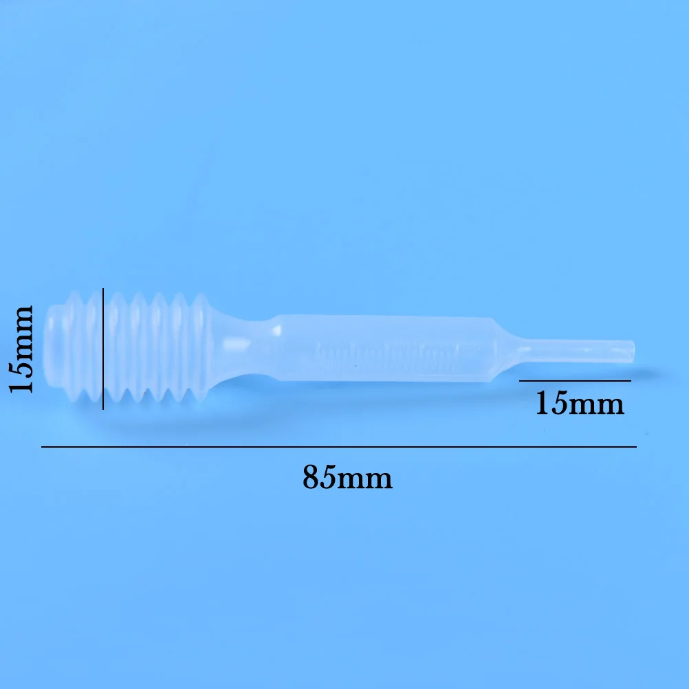 

10Pcs 5ml Clear Squeeze Liquid PipetteTransfer Graduated Pipettes For Laboratory Experiment Medical Microbiology Eye Dropper