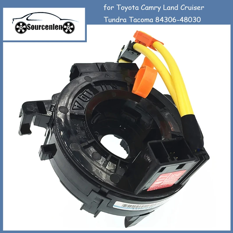 

Steering Train Cable Squib Slip Ring for Toyota Camry Land Cruiser Tundra Tacoma 84306-48030 8430648030 84306-06140 843060E010