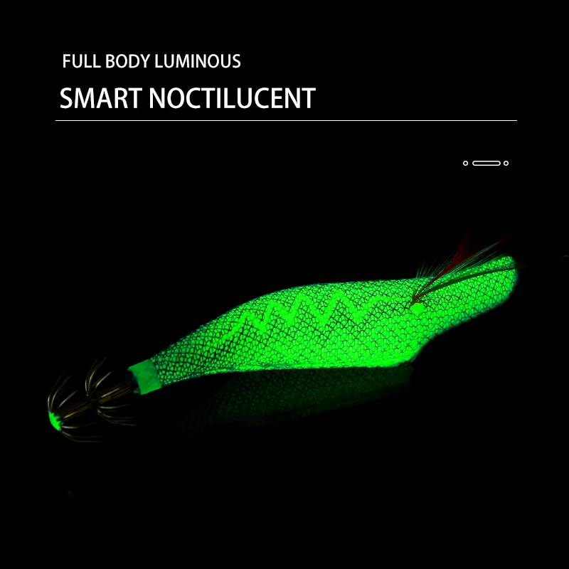 13cm/42g luminous squid Jig head with sound squid lure jig octopus lure sea jig game fishing lure cuttlefish Bait squid hooks