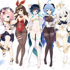 Funda Genshin Impact Venti для косплея, funda de almohada Dakimakura, accesorio para el Body