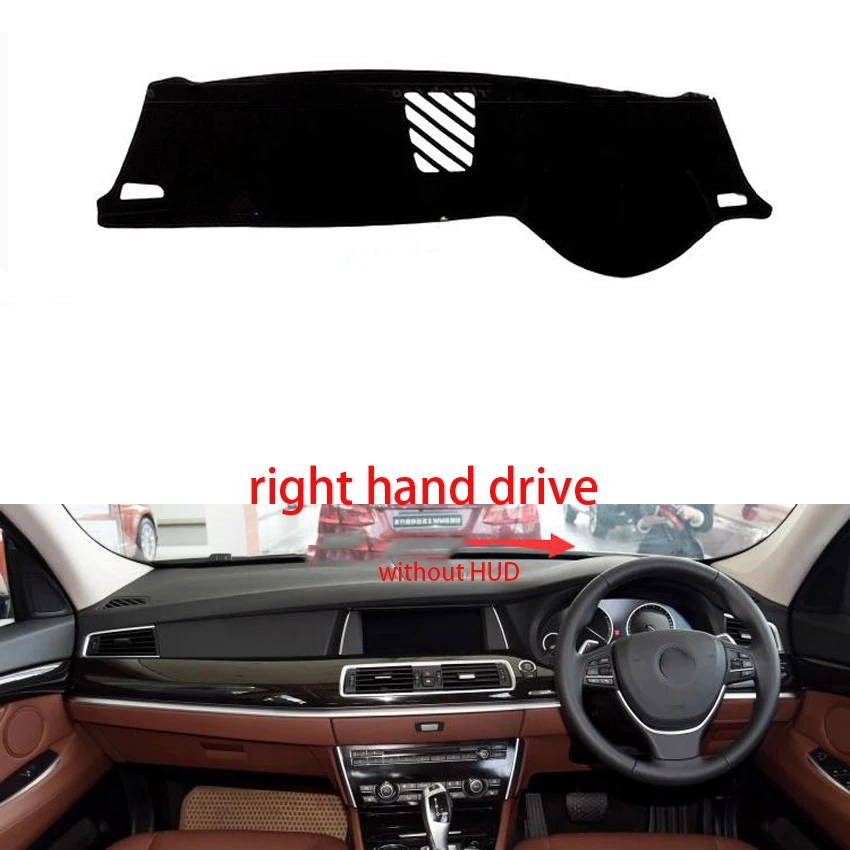 

Car Dashboard Cover Mat for BMW 5 series 5GT 2014 2015 2016 Right Hand Drive Dashmat Pad Dash Mat Covers Dashboard Accessories