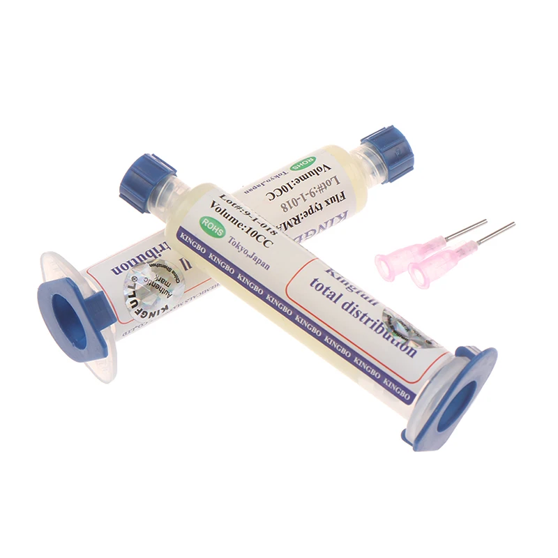 Высококачественный припой флюс KINGBO RMA-218 10cc без очистки с бесплатной иглой |