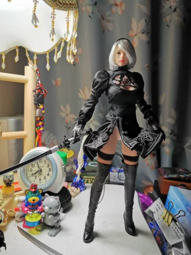 Super Duck SET015 1/6 NieR: Automata 2B Sculpt одежда Phicen S04B|Игровые фигурки и трансформеры| |