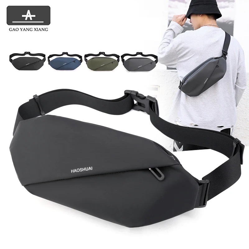 

2021 Mini Nylon Men Chest bag Waist Bag Women Fashion Travel Purse Phone Pouch Pocket hip Belt Bag Male Short Trip