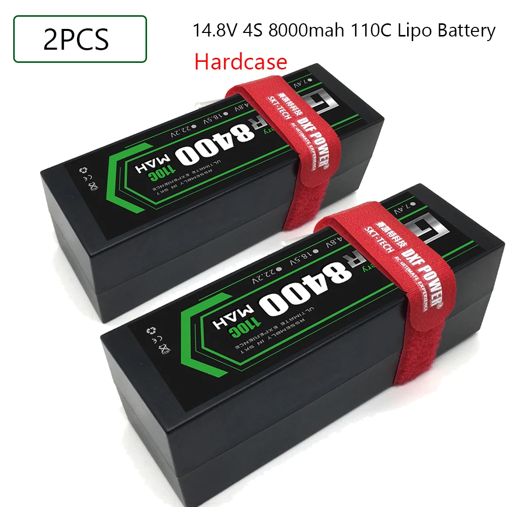 GTFDR 8400 мАч 14 8 в 110C/220C Lipo аккумулятор твердый корпус Deans/XT60/XT90/EC5 разъем для 1/8 1/10