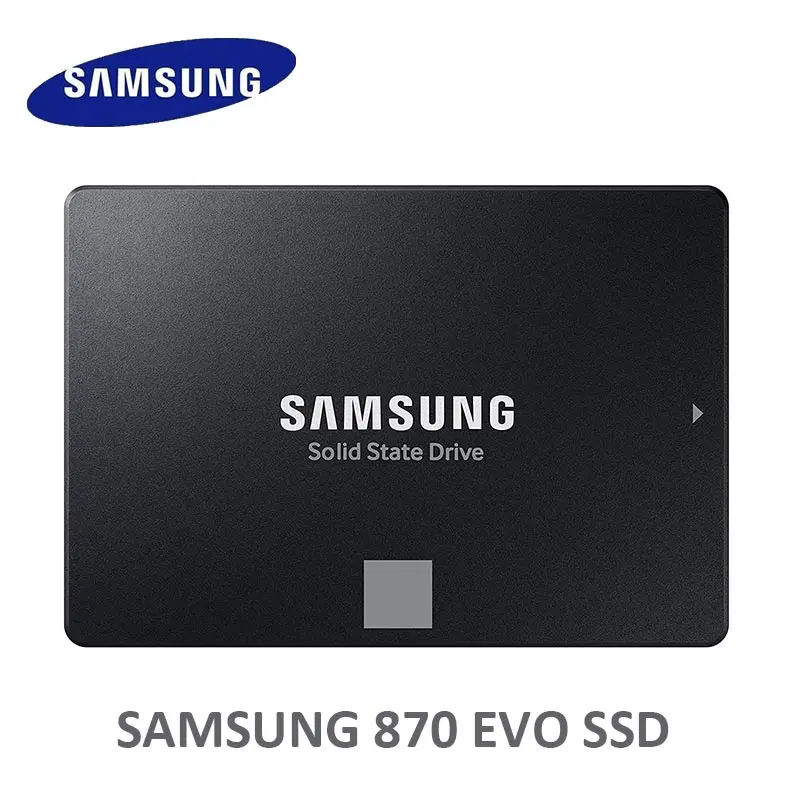 

Твердотельный накопитель SAMSUNG SSD 870 EVO 1 ТБ 500 Гб 250 Гб MLC 2,5 дюйма SATA III 6,0 ГБ/сек.