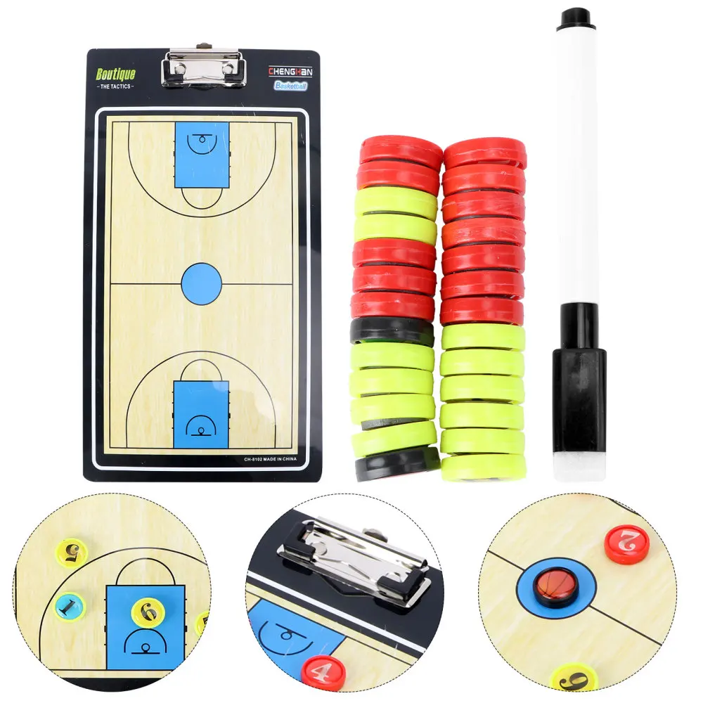 

Basketball Coaching Board Erase Reusable Clipboard for Basketball (KS-5835)