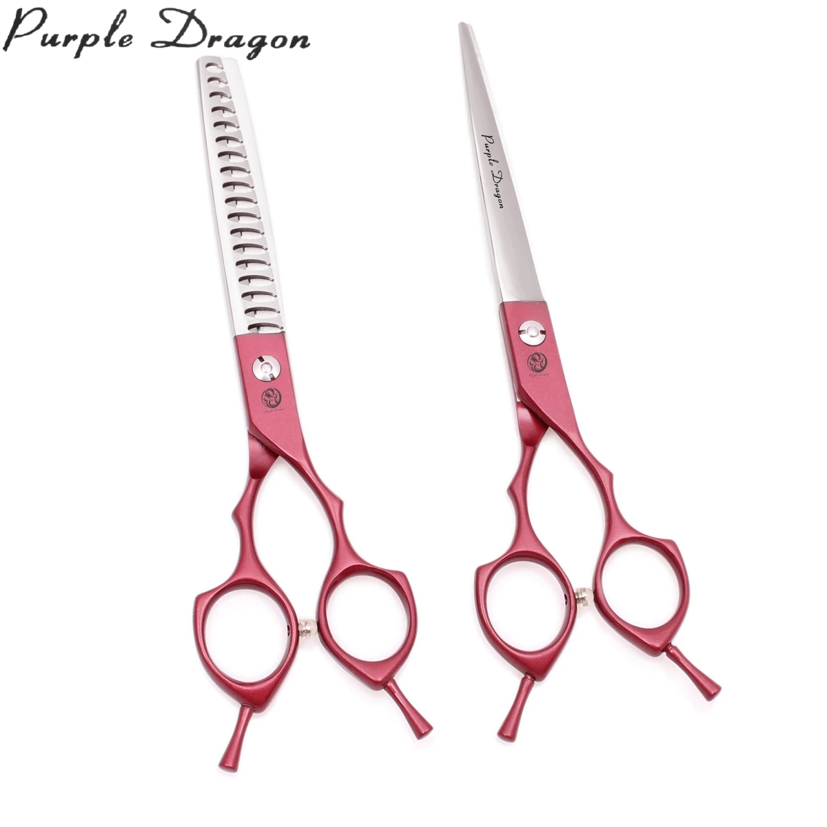 Ножницы для собак пурпурный дракон 6 5 дюйма японские ножницы из нержавеющей