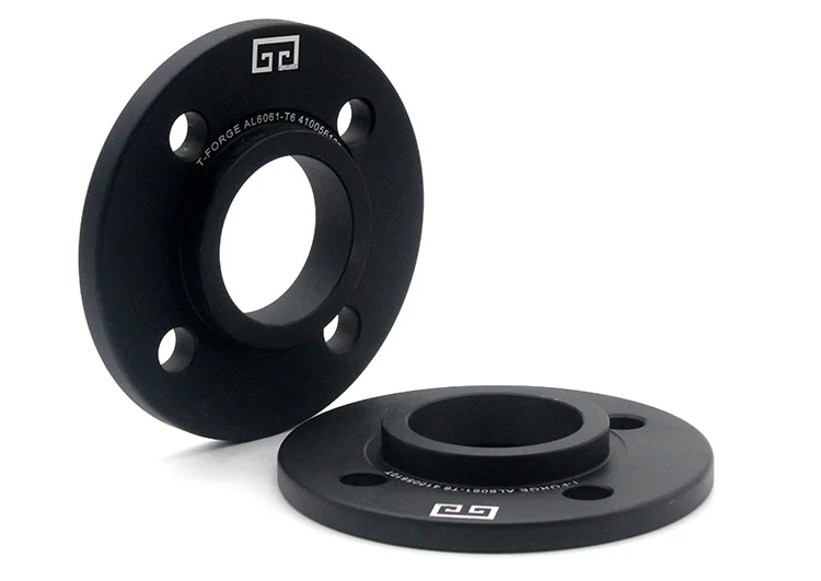 10 mm black gasket 2 колесные адаптеры кованые алюминиевый сплав CNC 4-98 58,1 для Fiat - Цвет: 10 mm black gasket
