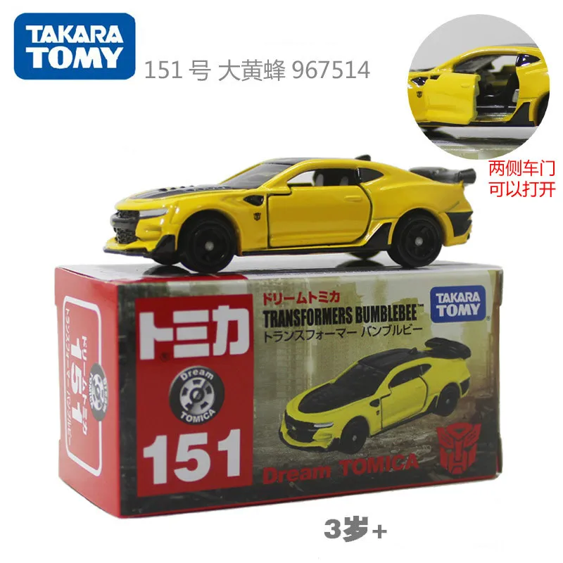 Takara Tomy Dream Tomica No.151 CHEVROLET CAMARO Bumblebee NO.148 Optimus Prime модель автомобиля литые