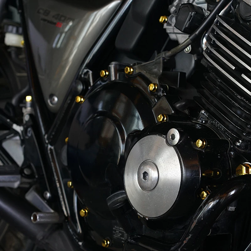 30 шт./компл. крышка гайки для мотоцикла гайка украшение болт хромированный