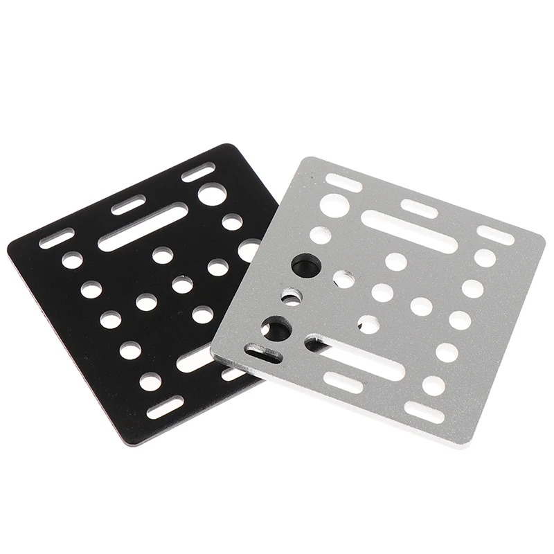 

3D Printer Part V-Slot Gantry Plate 20mm Black Sand Blasting 65.5mmx65.5mmx3mm