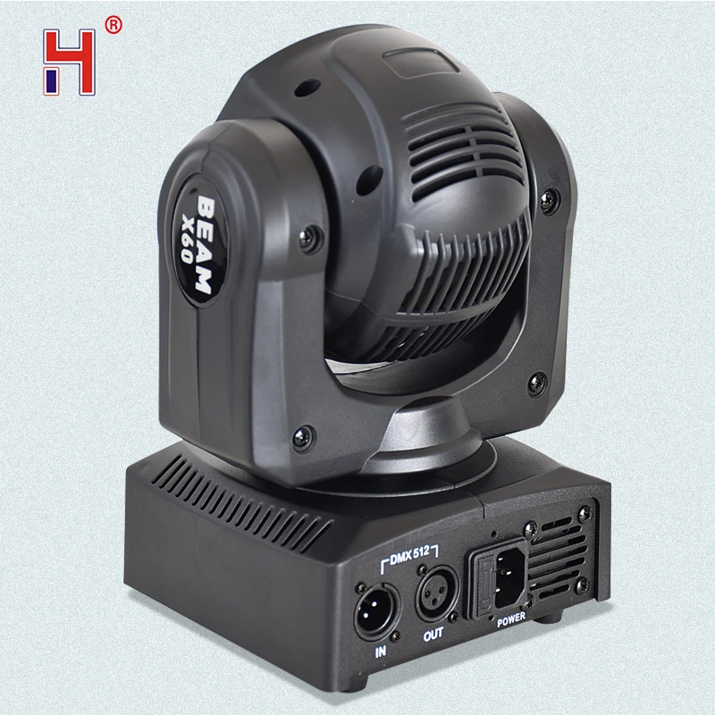 Движущаяся головка сценический эффект светодиодный луч 60 Вт Dj светильник Rgbw 4 в 1