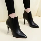 Обувь для женщин, высокие короткие сапоги, женские ботинки 2021, новые полуботинки со шнуровкой, женская обувь