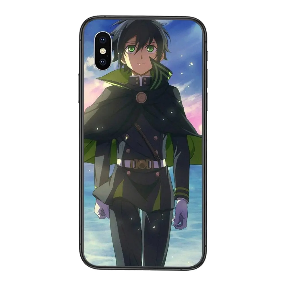 Чехол для телефона Owari No Seraph черный из ТПУ хороший магазин Xiaomi Redmi 9 8 7 K40 9A 9C Pro Plus Nfc