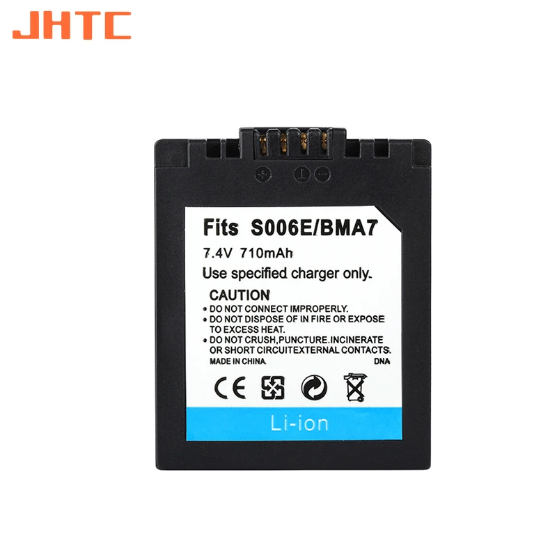 CGA-S006E CGAS006E CGA S006 S006A DMW BMA7 DMW-BMA7 Аккумулятор для камеры 710 мА · ч Panasonic DMC FZ7 FZ8 FZ18 FZ28 FZ30
