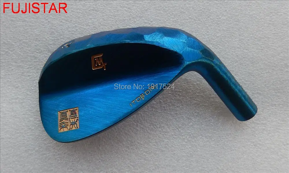 

FUJISTAR GOLF ITOBORI кованые Углеродистые стальные клиновые головки для гольфа синего цвета