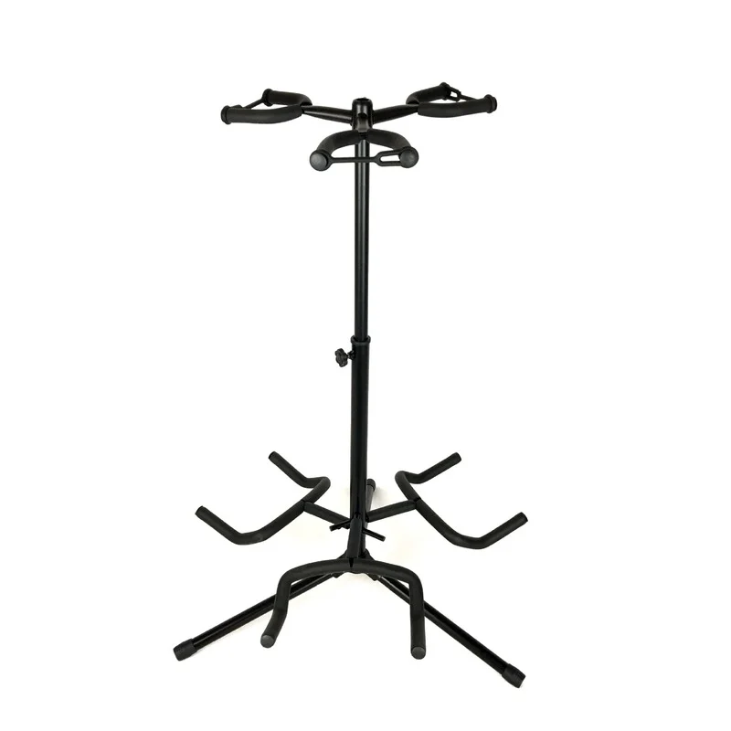 

L3 Lifting Guitar Stand Three-Headed Vertical Guitar Rack Portable Musical Instrument Holder Bracket With Protective Cotton