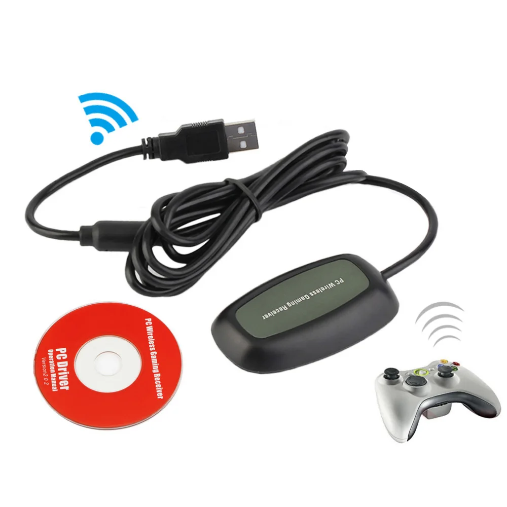 Беспроводной ПК USB 2 0 приемник для контроллера Xbox 360 адаптер Microsoft XBOX с