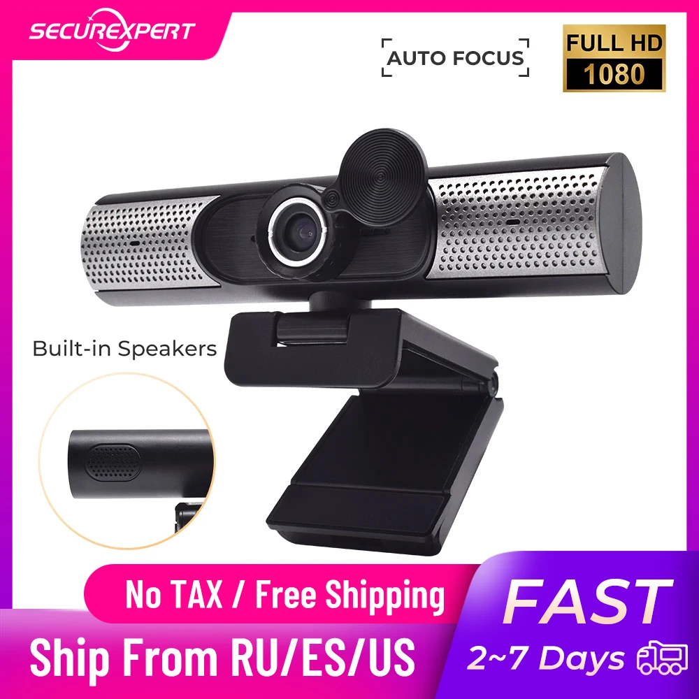 Динамик веб камеры 1080p камера Эра с микрофоном для портативных ПК прямая