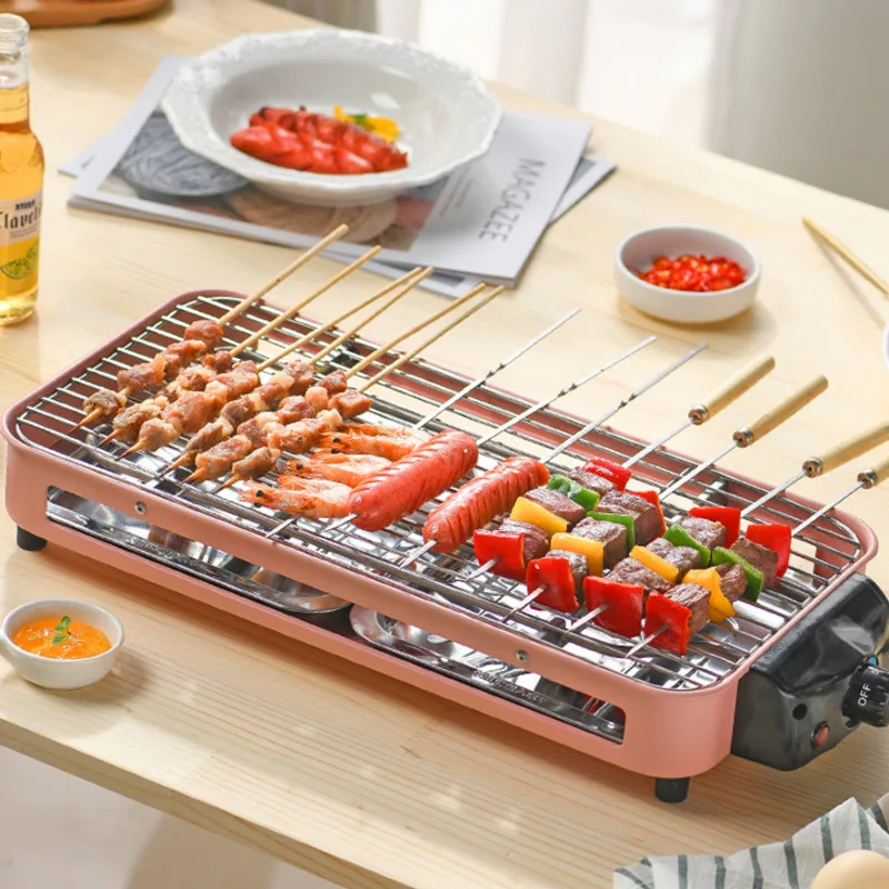 Интеллектуальный гриль для барбекю с контролем температуры домашнего