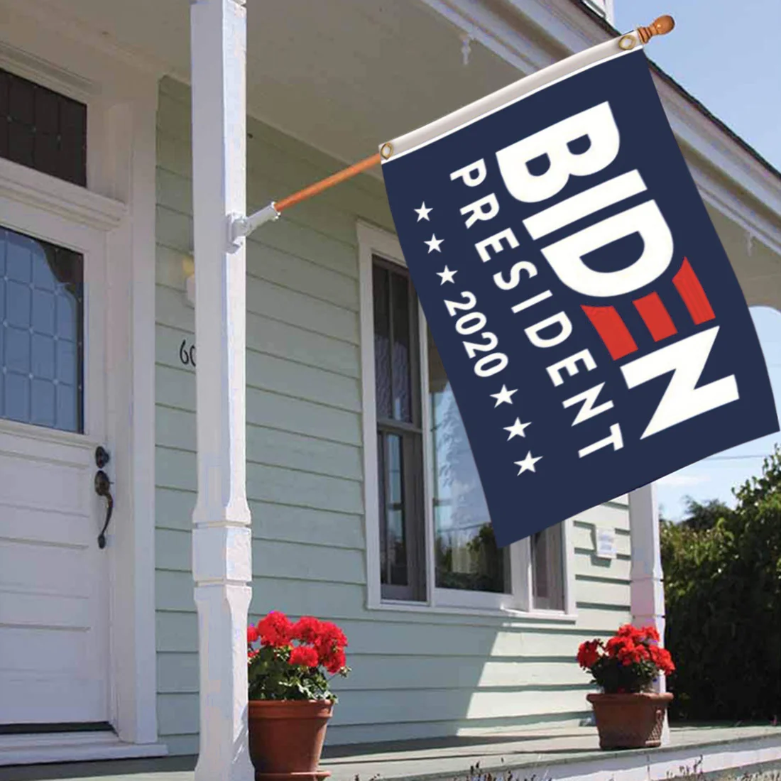 2020 год Байден Садовый флаг американский президент для выборов рекламный баннер