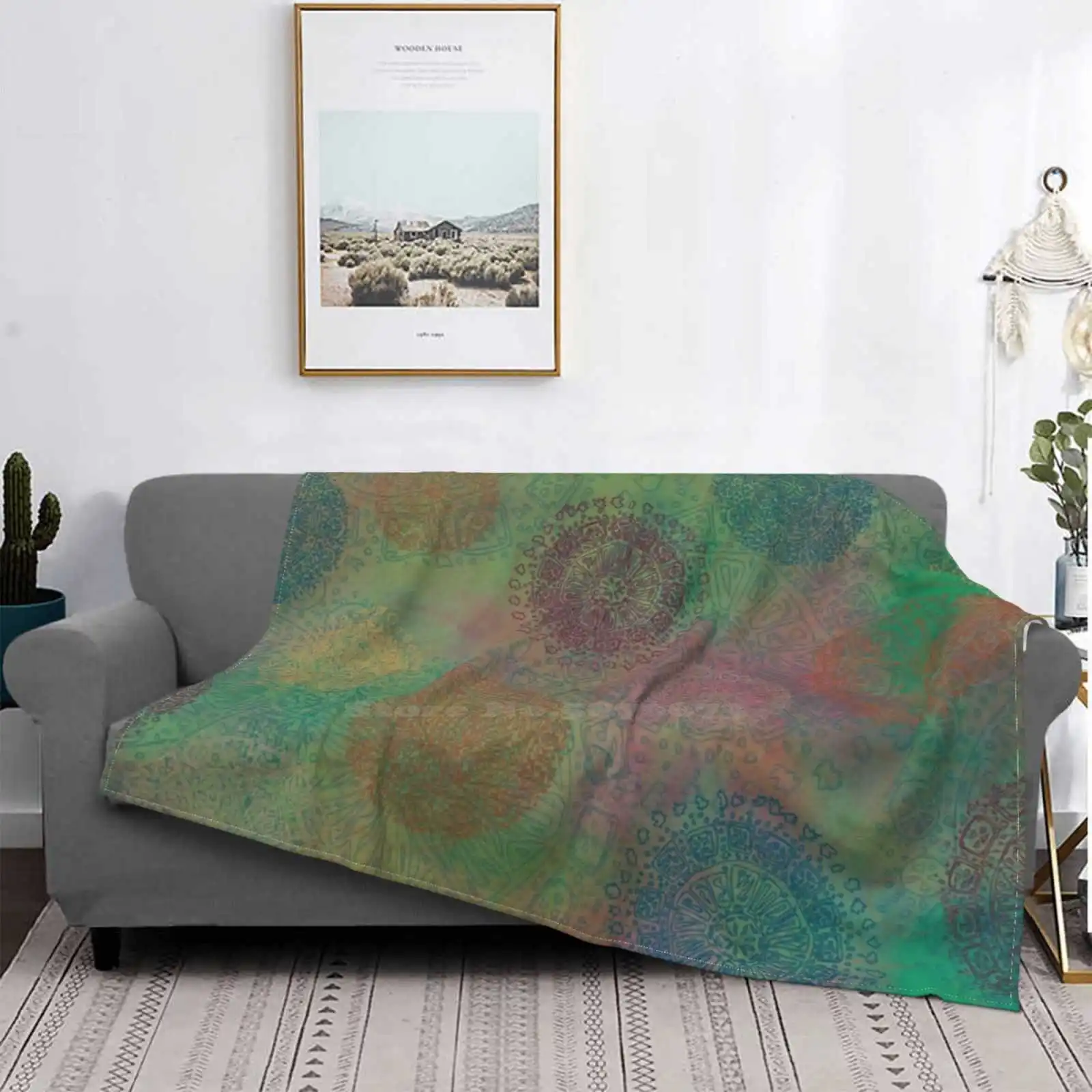 Одеяло для путешествий Be Jeweled-Изумрудное портативное с запахом украшениями