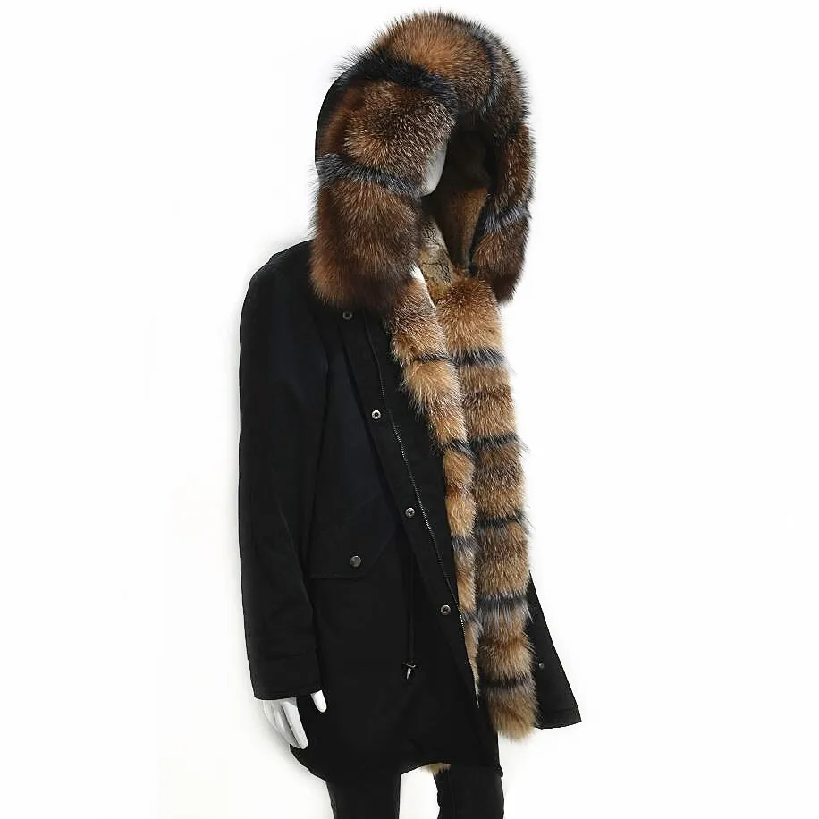Женская новая одежда Паркер натуральный кристалл лисий мех большой воротник мех порог искусственный мех подкладка куртка ЕВРОПА wint