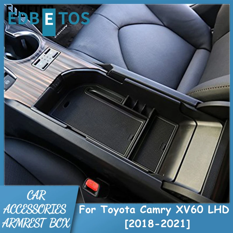 Автомобильный Центральный консольный ящик для Toyota Camry 2018 2019 2020 аксессуары