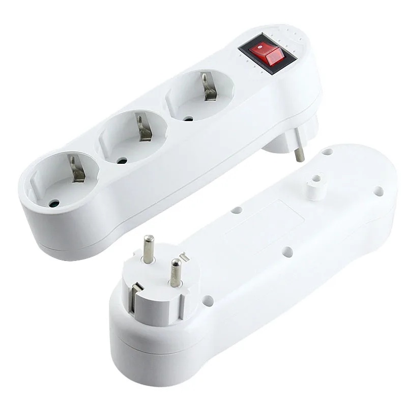 Евророзетка с одним на трехсторонний разъем стандарта ЕС портативный дорожный