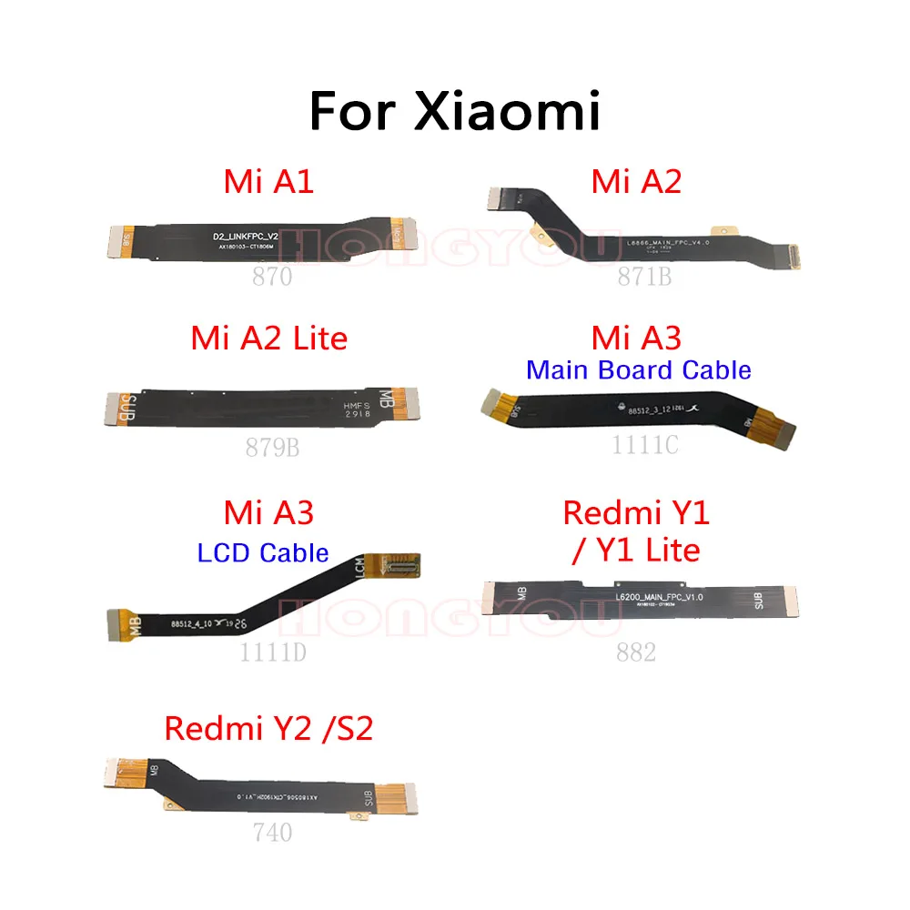 Гибкий кабель для материнской платы гибкий подключения к Xiaomi Mi A3 A1 A2 / Lite Y1