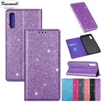 wallet case for samsung a52 5g a10 a30 a40 a50 a70 a21s a51 a71 pu leather glitter flip card stand cover a6 plus a7 a8 2018 capa