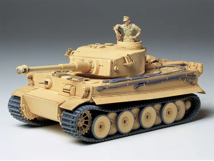 Tiiya 35227 1/35 весы немецкая версия Tiger I начальный выпуск бак дисплей коллекционная