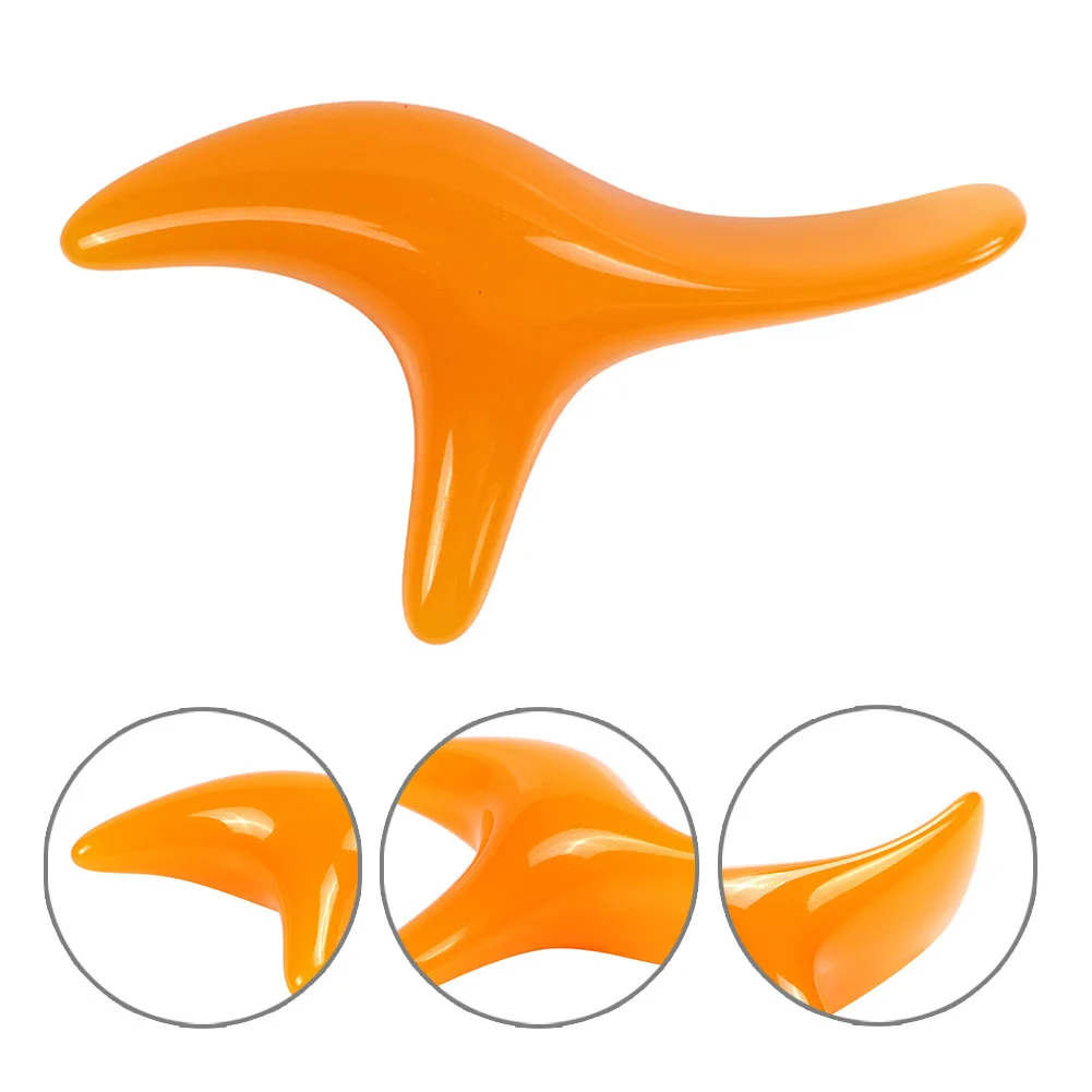 1 шт. треугольный массажер для ног иглоукалывание гуаша инструмент шиацу |