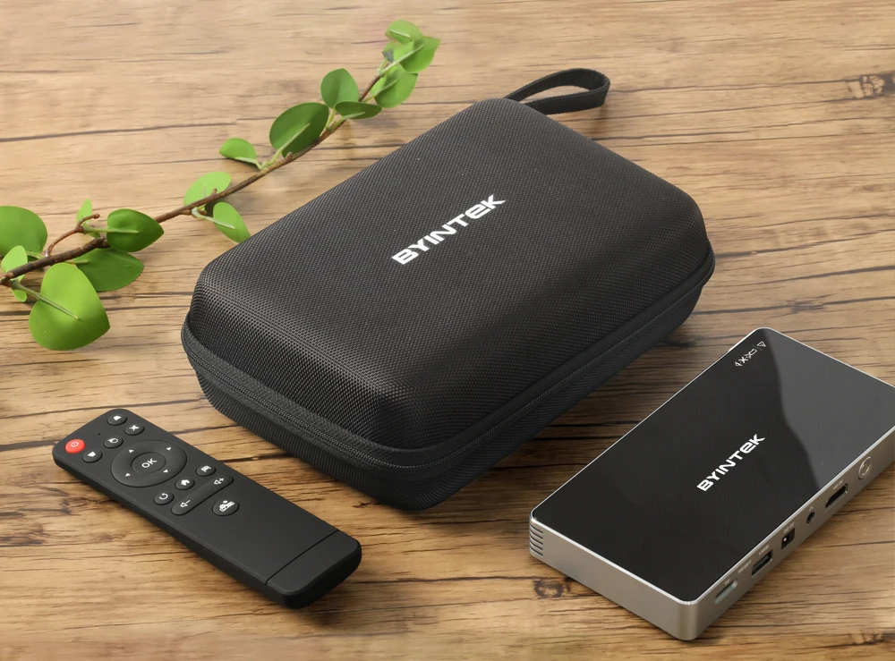 BYINTEK Роскошный чехол-сумка Портативная тканевая защита для мини-проектора UFO P10 P8I R7(проектор в комплект не входит